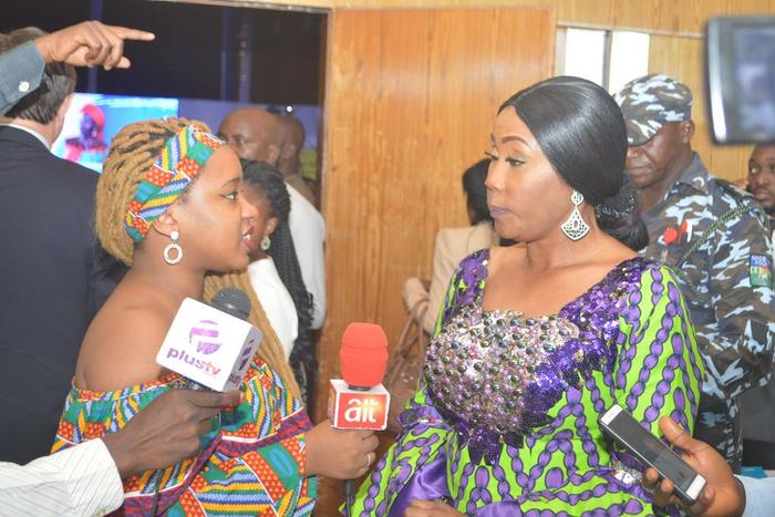 Director-General of National Agency for the Prohibition of Trafficking in Persons (NAPTIP), Dame Julie Okah-Donli. [Twitter/@DGNaptip]