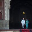 Prince William and his wife Kate explored Lahore's famous Badshahi Mosque -- one of the world's largest