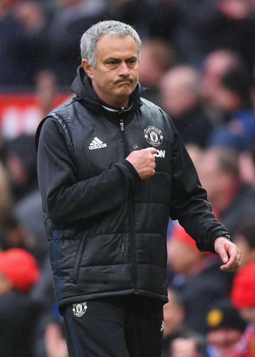 Mourinho at Manchester United (Twitter/squawkanews)