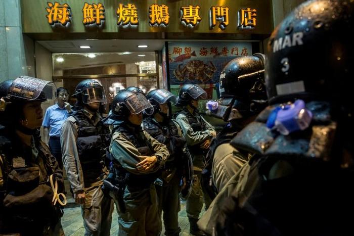 Hong Kong police are already under fire for their handling of anti-government protests