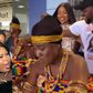 Tacha arrives in Ghana to a royal welcome