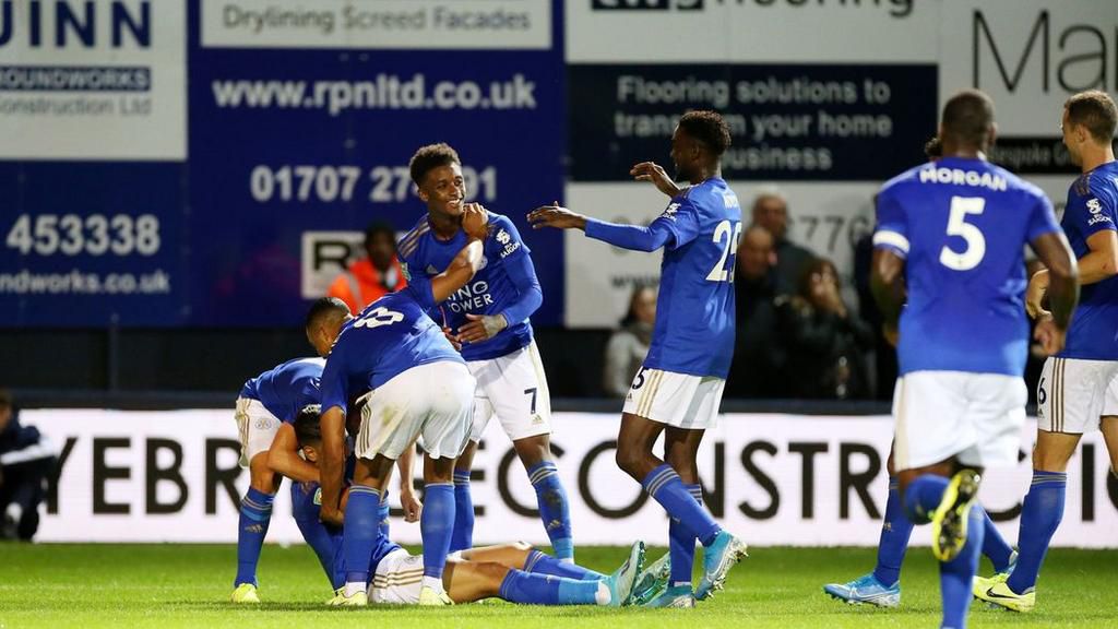 Wilfred Ndidi and Demarai Gray (Leicester City)