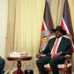 Kiir (R) and Machar (L), have only met a handful of times since inking a September 2018 truce