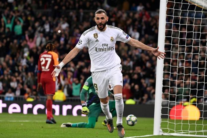 Benzema scored twice against Galatasaray on Wednesday