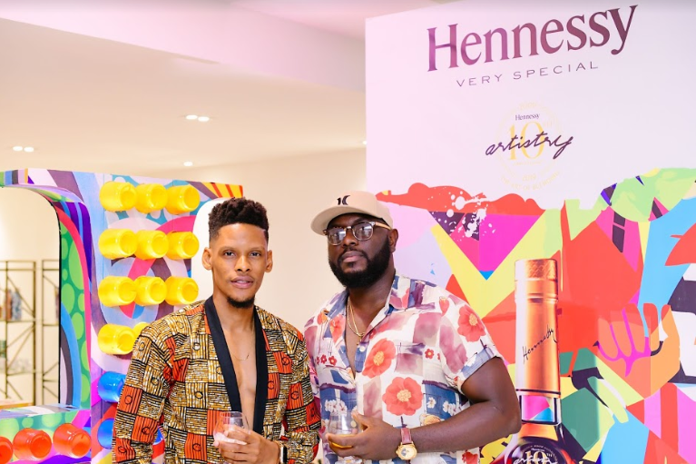 The unveil of the Hennessy Artistry 10th limited edition bottle with Carafe by Osa Seven