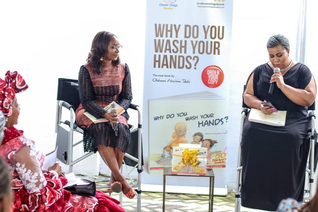 Olubunmi Aboderin Talabi launches "Why Do You Wash Your Hands?," 1st Nigerian children’s book to be published in 4 languages!