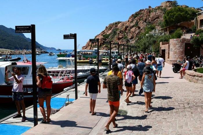 The only way to reach the pristine UNESCO World Heritage site is to sail 40 minutes from the tiny port of Porto