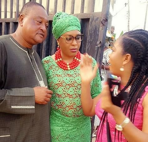 Jide Kosoko and his daughters, Sola and Bidemi [Instagram/Jide Kosoko]