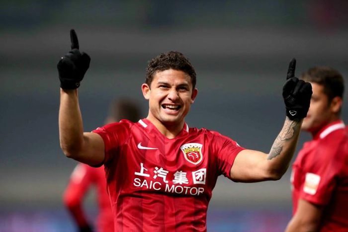 China call: Brazilian striker Elkeson has been called into Marcello Lippi's squad for the World Cup qualifiers