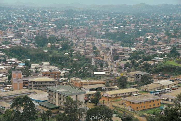 Bamenda, capital of the anglophone-majority Northwest Region