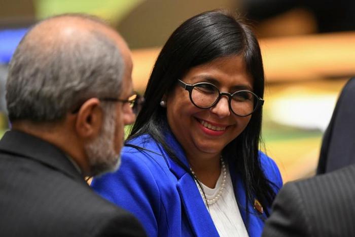 Venezuela's Vice President Delcy Rodriguez at the UN General Assembly