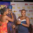 Omoni Oboli and R.M.D at Love Is War movie premiere