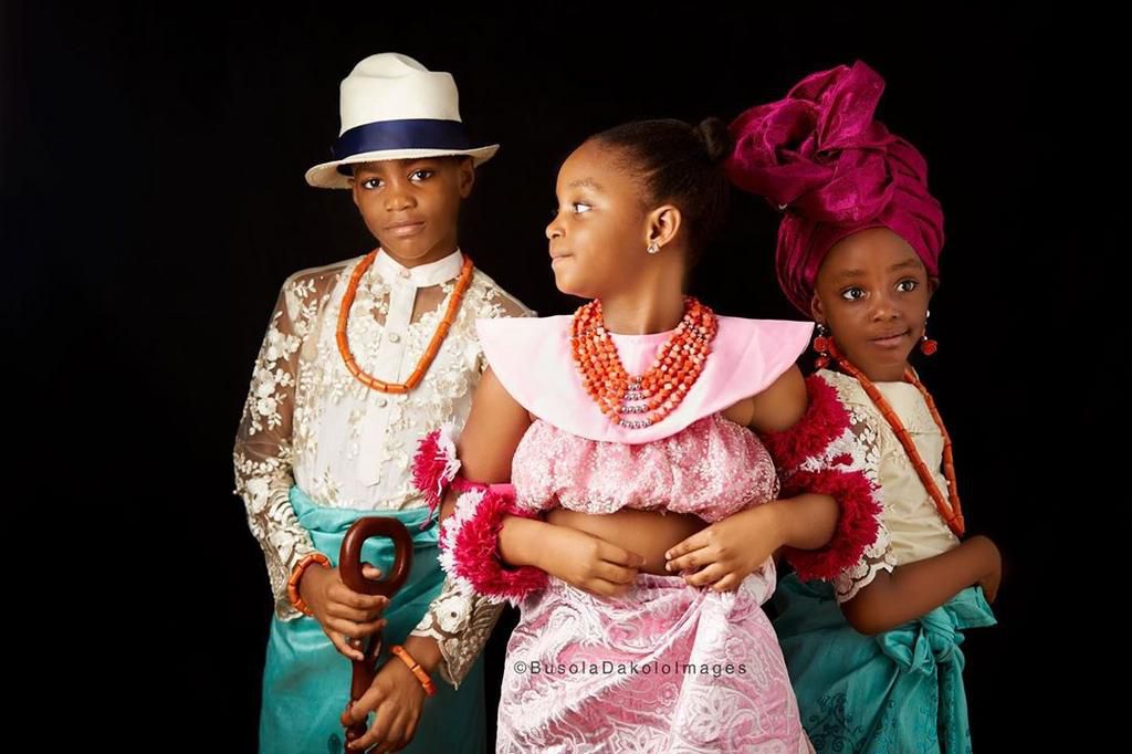 Busola and Timi Dakolo have been married for seven years now and they are blessed with three beautiful kids. [Instagram/TimiDakolo]