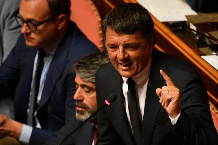 Some fear that Matteo Renzi -- who has ruled out a role in Italy's new government -- is preparing to betray the PD by splitting the party in the coming months in a power grab