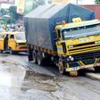 One of the bad roads in Lagos. (Phenomenal)