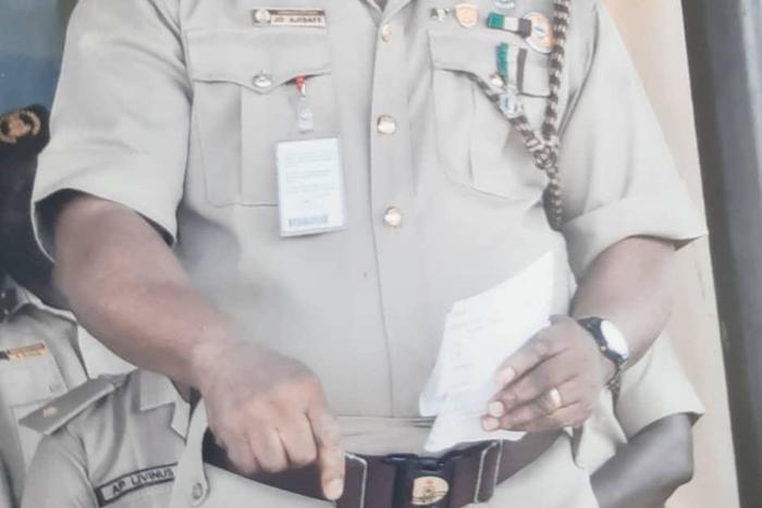 Comptroller Joshua Ajisafe, Nigeria Immigration Service, Seme Area Controller (NAN)