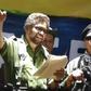 Former senior commander of the dissolved FARC rebel group Ivan Marquez (L) and fugitive rebel Jesus Santrich (R) are pictured in a video published on August 29, 2019 announcing their return to arms