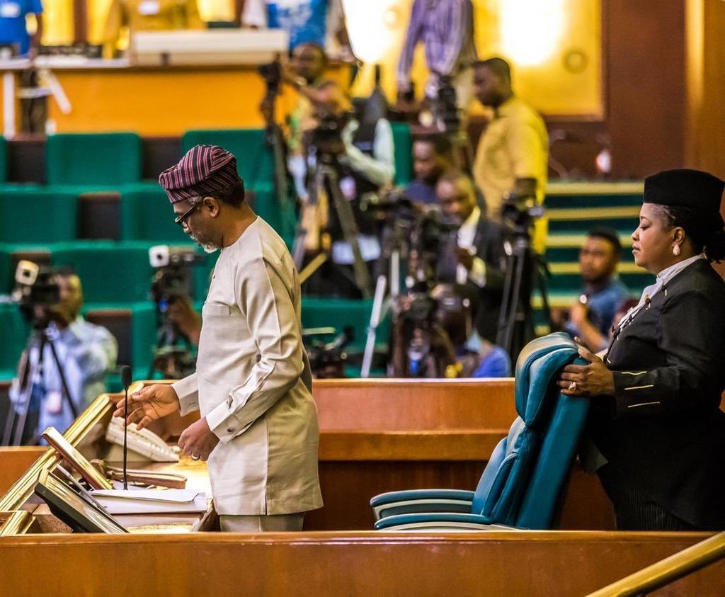 Speaker of the House of Representatives, Hon. Femi Gbajabiamila.