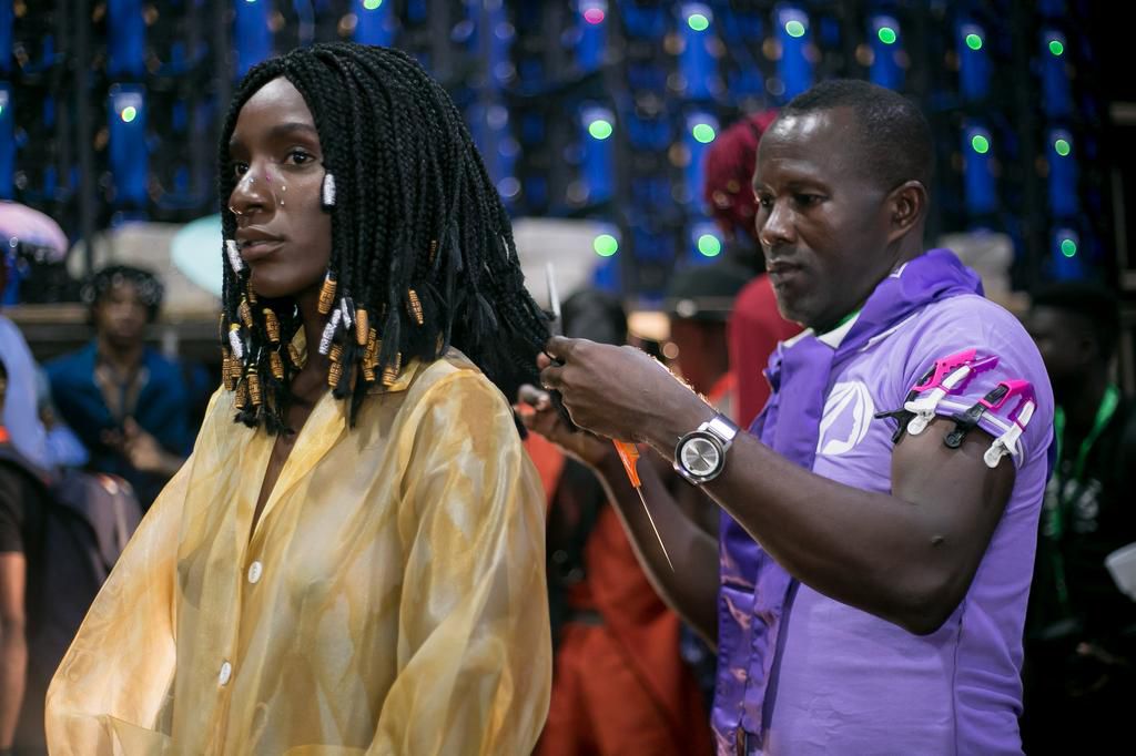 Get the scoop on Darling's remarkable outing at Lagos Fashion Week 2019