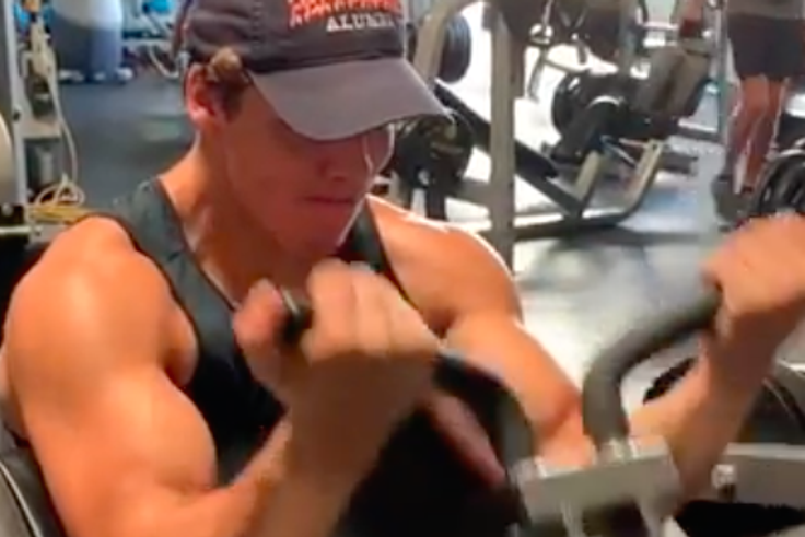 Joseph Baena Shows Off How He Finishes Arm Day