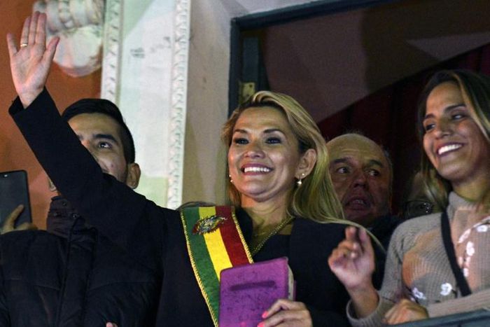 Jeanine Anez vowed to 'pacify' Bolivia after weeks of protest