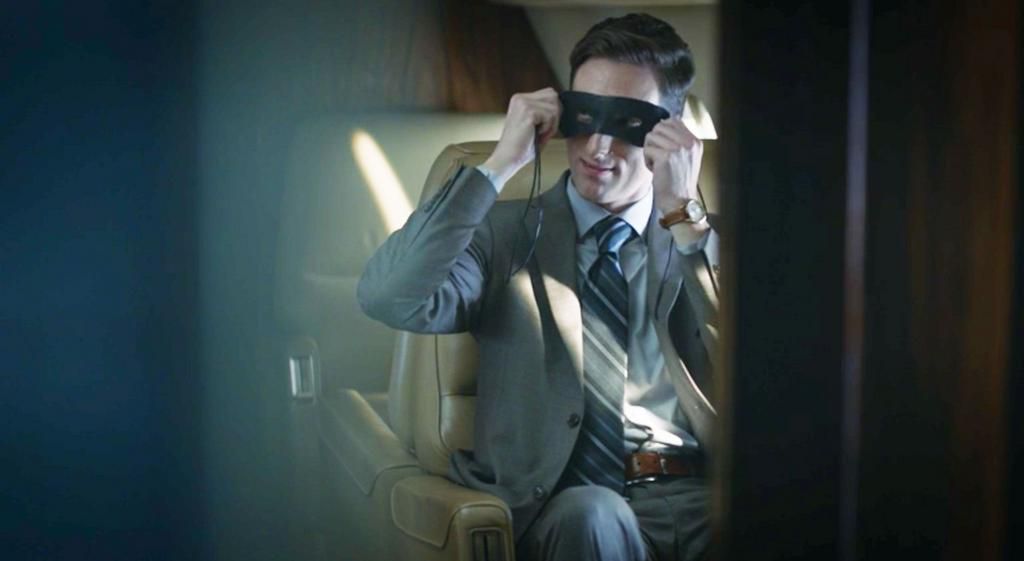 Agent Petey playing superhero