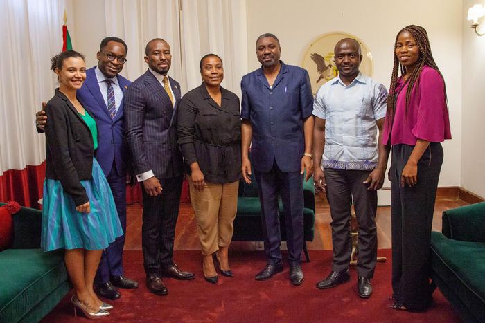 Oando executive delegation visits Prime Minister of Sao Tome & Principe: Commits to more partnership