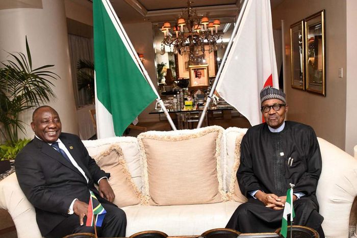 President Cyril Ramaphosa and Muhammadu Buhari (South Africa government)