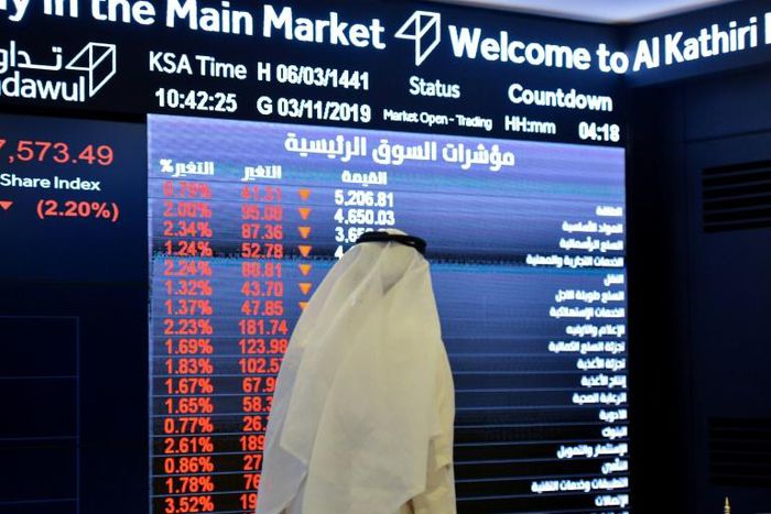 Saudi stocks have sagged as investors eager to own a piece of the kingdom's crown jewel, energy giant Aramco, sell other stocks to fund their subscriptions to its landmark IPO