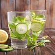 lemon and cucumber water