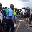 File Image of a Policeman at an accident scene