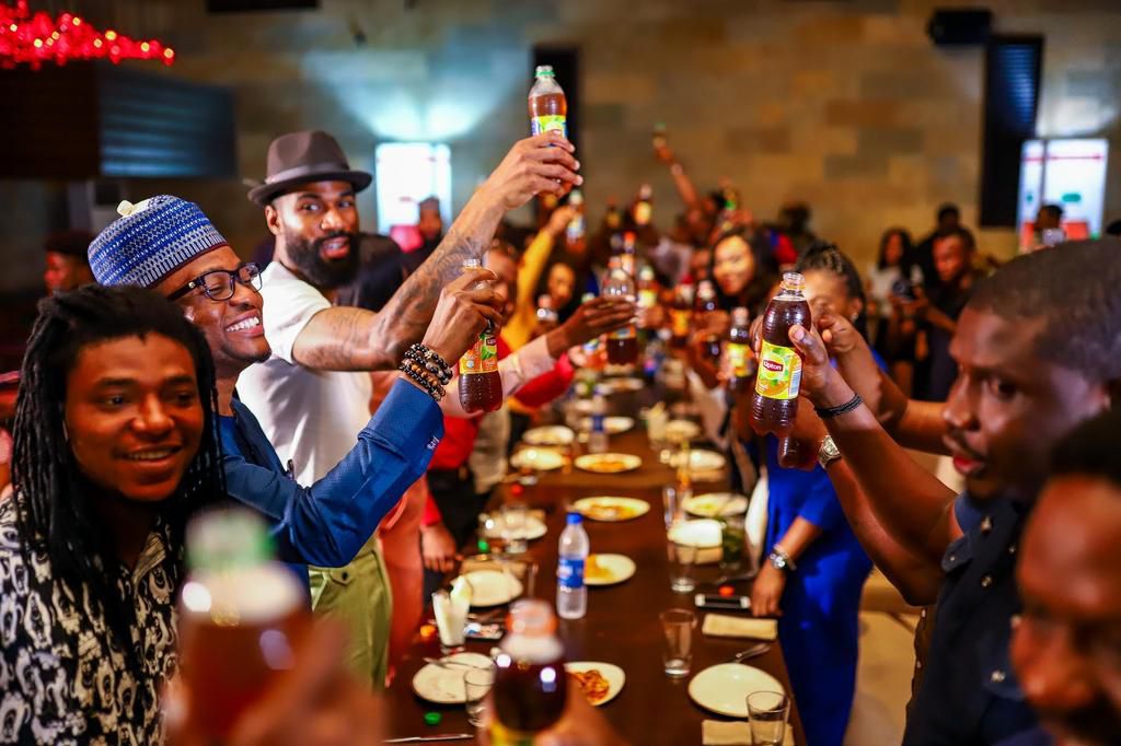 Lipton Ice Tea presents prize to BBNaija season 4 runner-up Mike