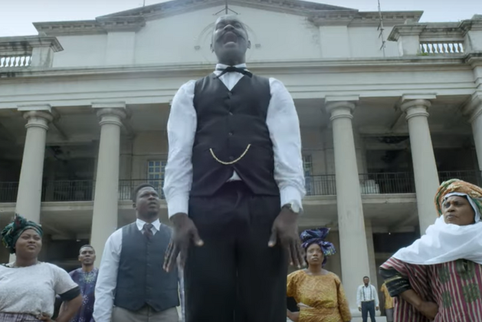 William Benson is Herbert Macaulay in The Herbert Macaulay Affair [YouTube/Imoh Umoren]