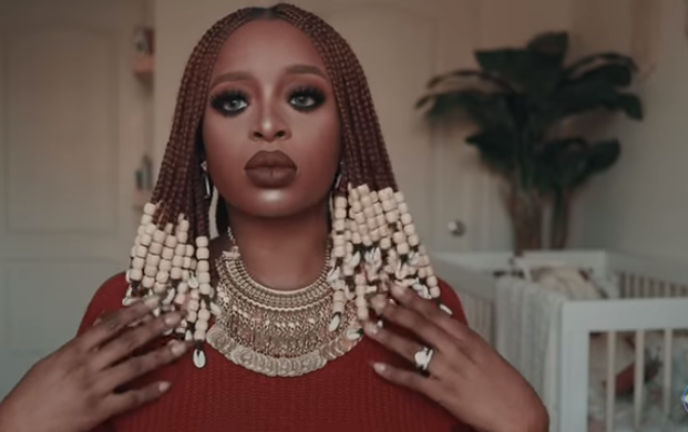 Ronke Raji braids and beads