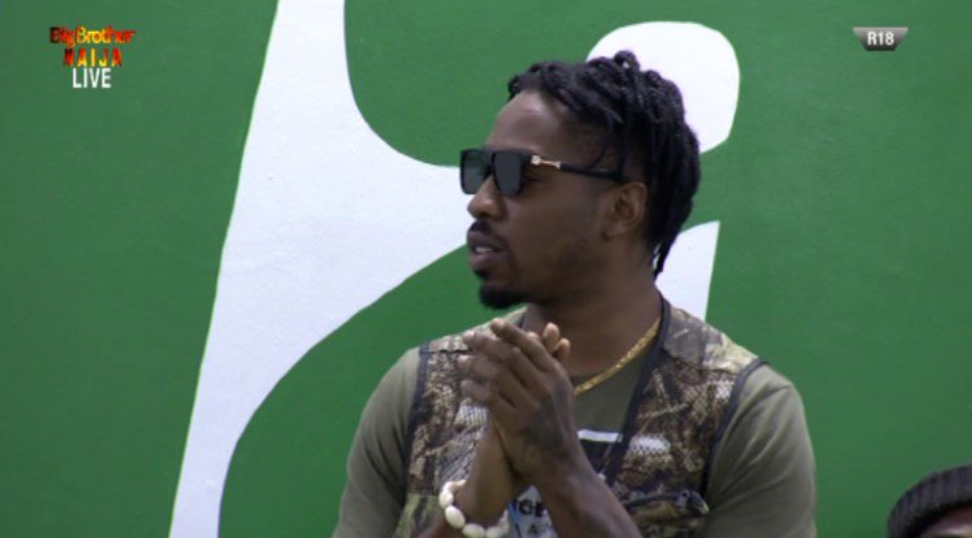 Ike used his Veto Power to save Omashola for going up for possible eviction and replaced him with Cindy. [Twitter/BBNaija]