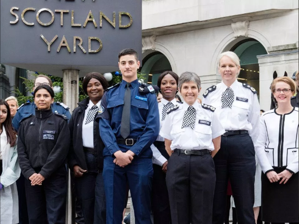 khafi with Metropolitan commissioner in November 2018 [Credit: © Guardian / eyevine. All Rights Reserved]