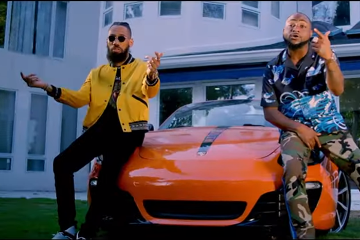 Phyno and Davido in 'Ride For You' video. (YouTube/PhynoFino)