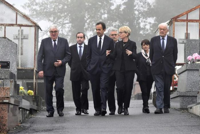 A final farewell in Sainte-Fereole, southwestern France, where Chirac grew up