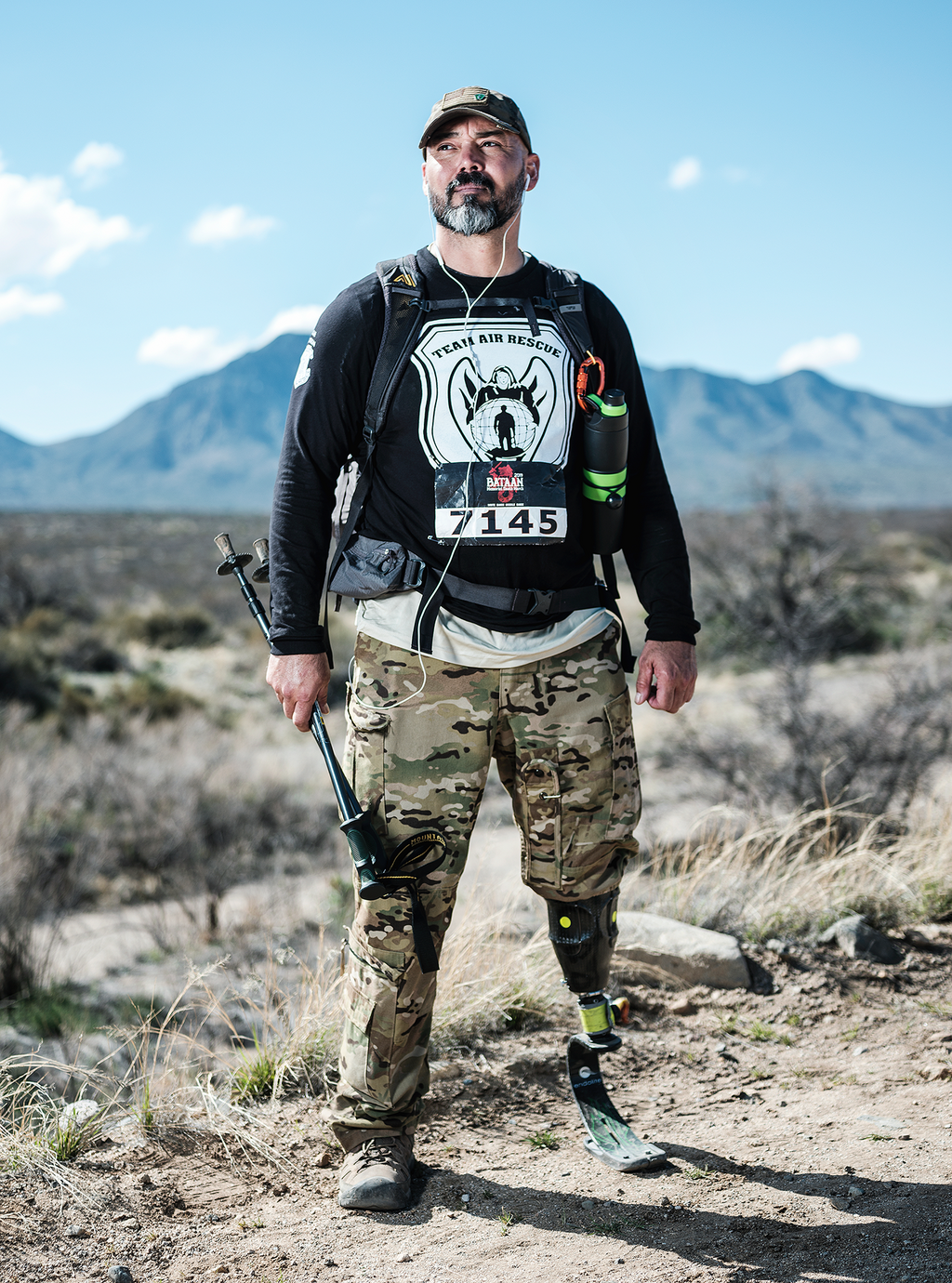 <strong>Christopher "Aggie" Agullera,</strong> Air Force (ret.), Las Vegas (individual civilian male heavy).