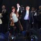 Peronist Alberto Fernandez (right) stormed to a clear victory over President Mauricio Macri in Sunday's party primaries and is now favored to win October's election