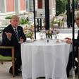 'Points of convergence' for Trump and Macron