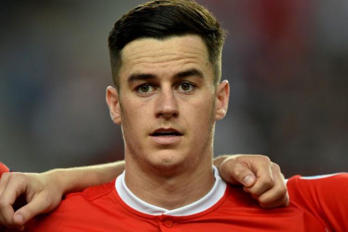 Wales forward Tom Lawrence