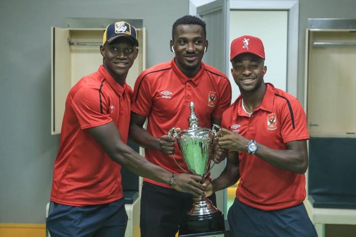 Junior Ajayi (Twitter/Al Ahly)