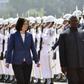 Solomon Islands Prime Minister Manasseh Sogavare (R, with Taiwan President Tsai Ing-wen) visited Taipei in September 2017 but his country has now decided to switch recognition to Bejing