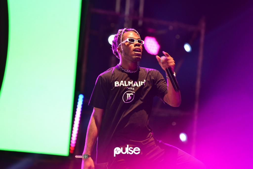 Stefflon Don at the Afrobeats Reggae Jam Rock 2019 at Landmark Event Centre, Lagos, Nigeria. (Pulse Nigeria)