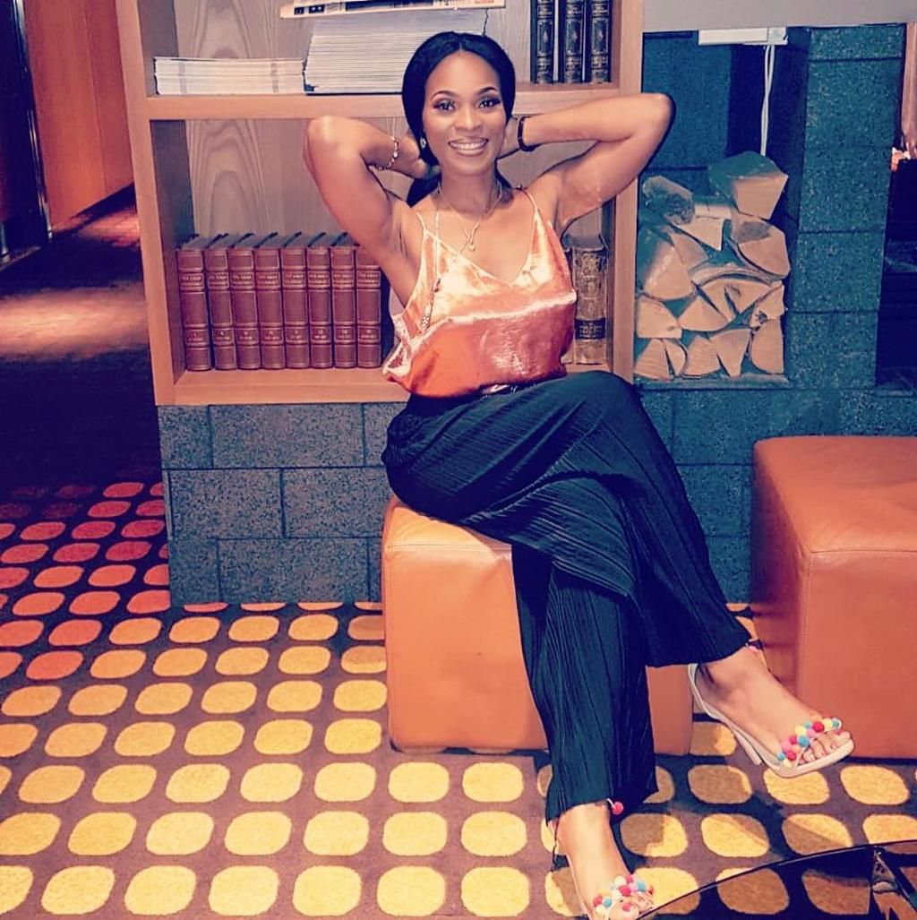 Georgina Onuoha has a message for some set of people she calls 'Slay Queens/Slay thieves' who have become notorious for making money through the back door.[Instagram/GeorginaOnuoha]