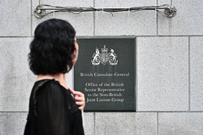 Beijing has repeatedly warned Britain, the former colonial ruler of Hong Kong, against "interference" in the city's protests