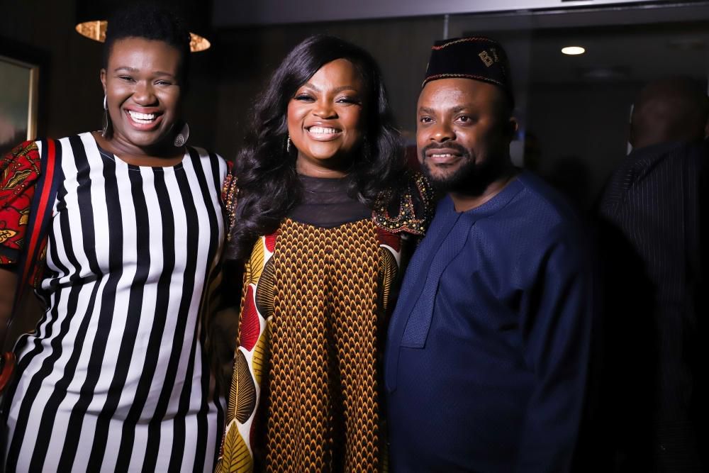 Here are pictures from Yemi Alade's album listening party for 'Woman of Steel' and premiere of her short film, 'Home' which held at iMax, Lekki, Lagos on Friday, August 30, 2019. (Effyzie Entertainment)