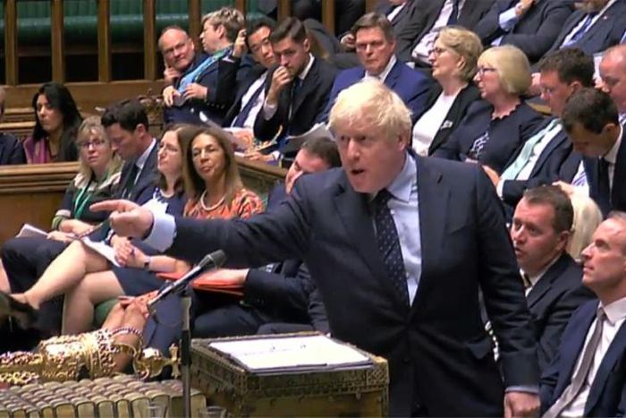 Johnson has vowed to take Britain out of the EU whether or not a divorce deal with Brussels is in place