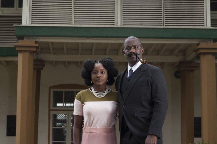 William Benson playing the role of Sir Herbert Macaulay in the upcoming film, 'The Herbert Macaulay Affair'. [Twitter/ImohUmoren]